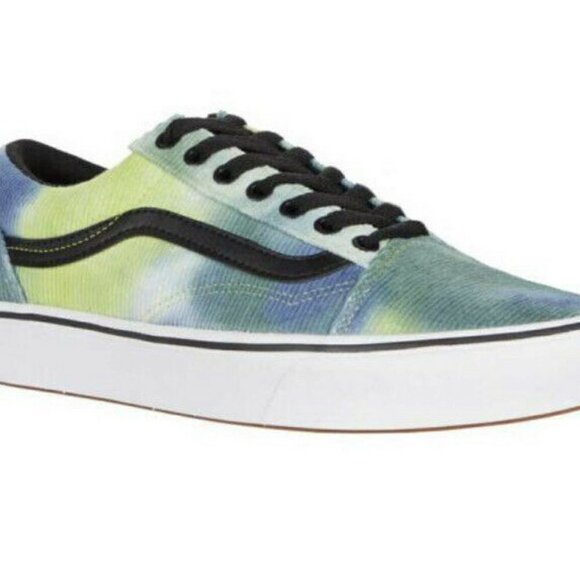 Vans Comfycush Old Skool Blotched Sneakers BLOTCHED MULTI/ BLACK- Unisex -Size 6 - Picture 2 of 6